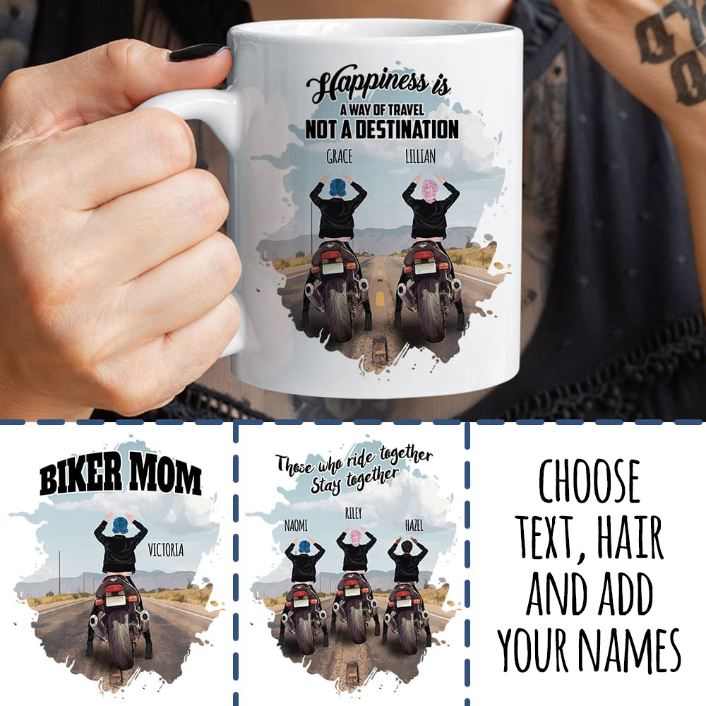 Femeie pe o motocicletă - MyLife