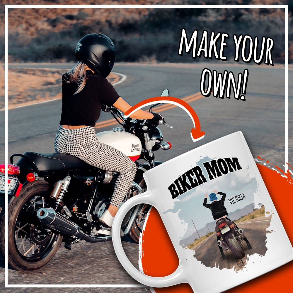 Femeie pe o motocicletă - MyLife