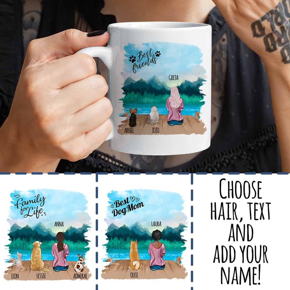 With pet on pier - one person - MyLife