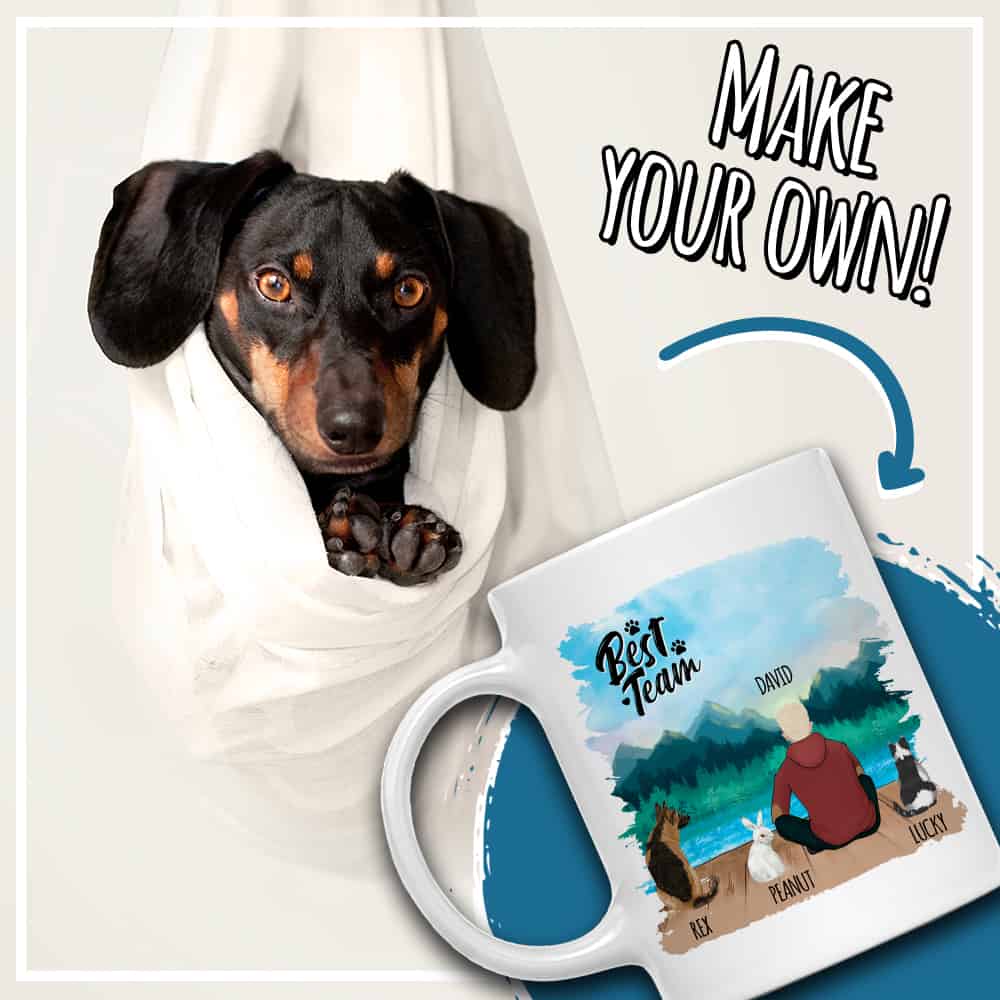 With pet on pier - one person - MyLife