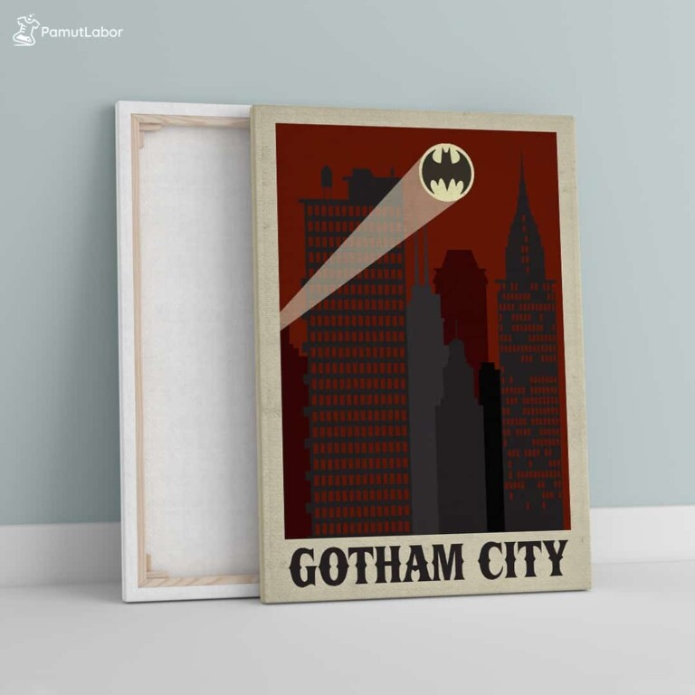 Batman flat canvas - Main image