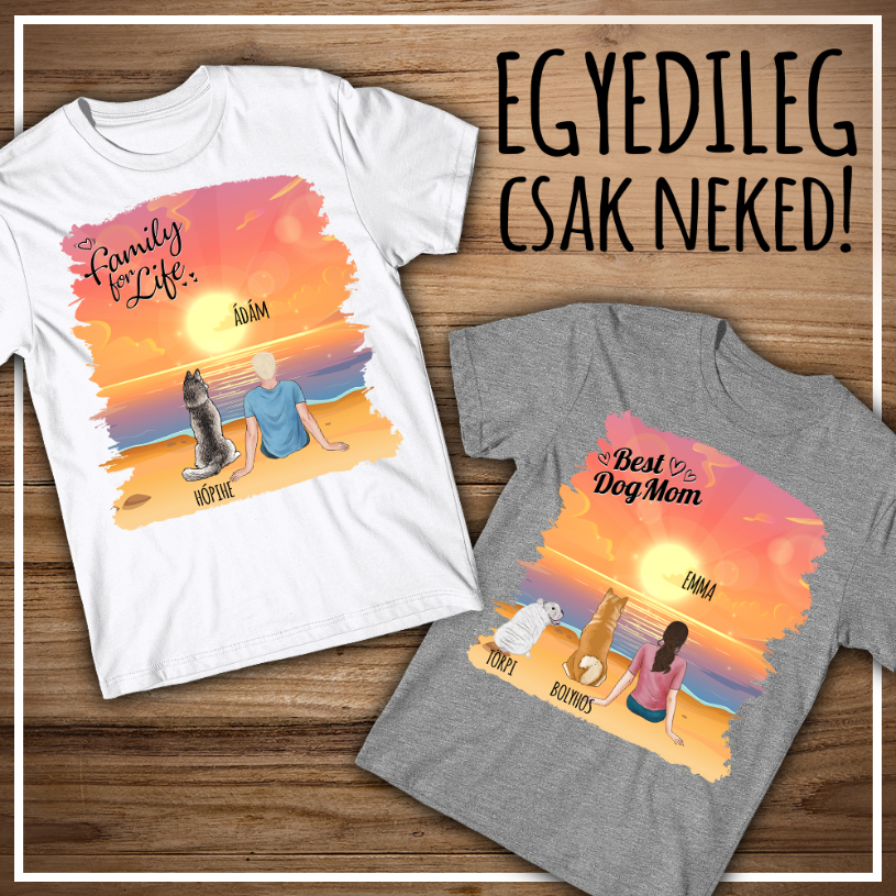 With pet on the beach - one person - MyLife