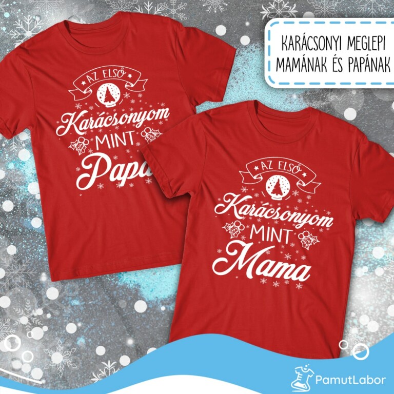 Első karácsonyom mint mama és papa - Csomag - Main image