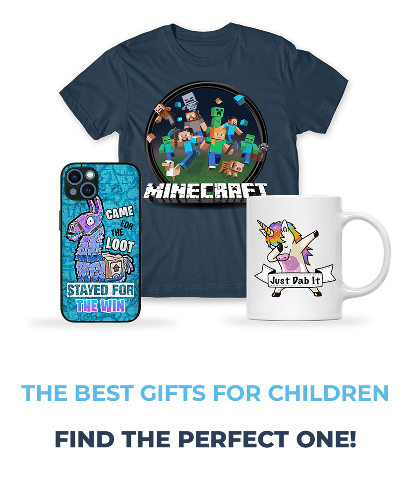 Kids T-shirt printing, useful gifts for kids