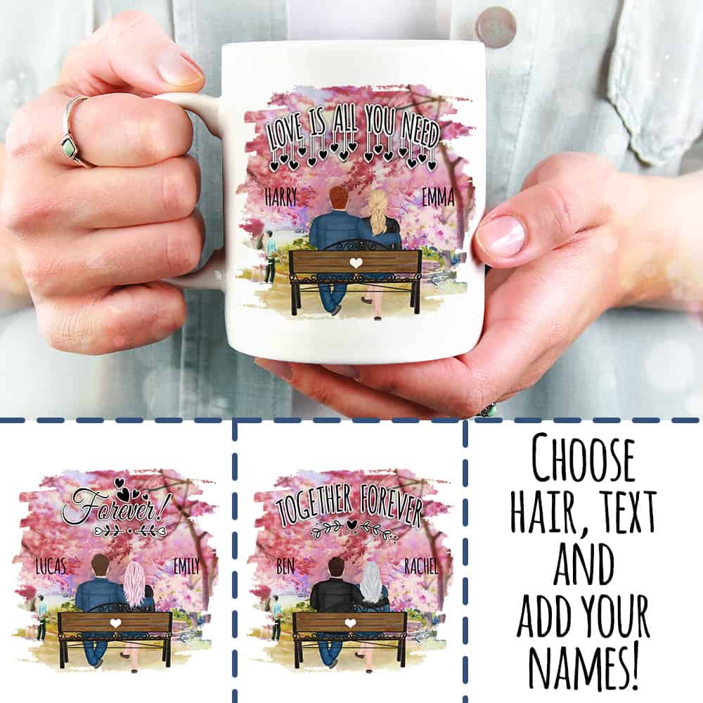 Cuplu în parc în primăvară - Mylife