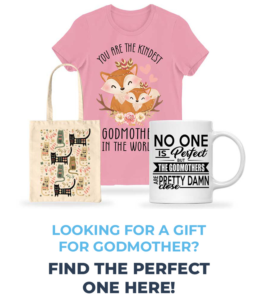 Best Godmother Gifts - Best Godmother T-Shirt, Mug, Phone Cases