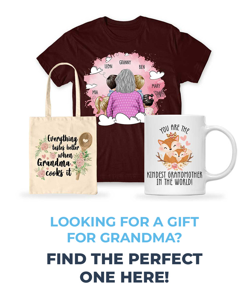 Gift ideas for grandma - Best t-shirt for grandma